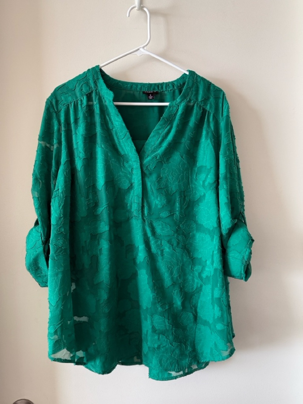 Torrid Chiffon Floral Harper Blouse